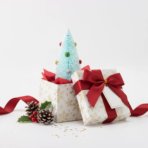 Sanwei Nhỏ Cây Giáng Sinh Mini Nhân Tạo <span class=keywords><strong>Xmas</strong></span> Tuyết Frost Bàn Cây Màu Xanh Chai Bàn Chải Cây Với Gỗ Cơ Sở - Product Image 4