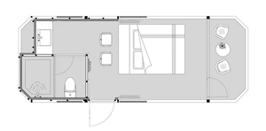 Chi phí thấp ngôi nhà nhỏ Chất lượng cao 40ft thép không gian nhà viên nang giá rẻ giá vận chuyển <span class=keywords><strong>container</strong></span> với nội thất rộng rãi cho khách sạn hoặc căn hộ sử dụng nhà Giá cả phải chăng - Product Image 5