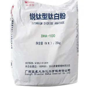 Suministro de fábrica Dióxido de titanio Anatasa DHA100 para pigmento blanco