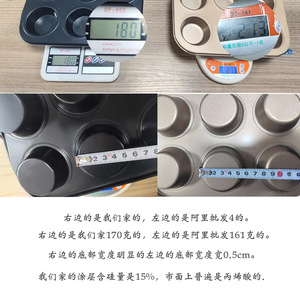 12 Cavity Cupcake Mold Muffin Donut Pan Non-Toxic Oven Safe Baking Tray Household Baking Tools - Product Image 5