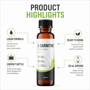 Suplemento Nutricional Líquido Oral Premium Nad 100 Cla 1000mg Acetil L-Carnitina Tartrato, Mejora la Inmunidad, Sin Lácteos - Product Image 5