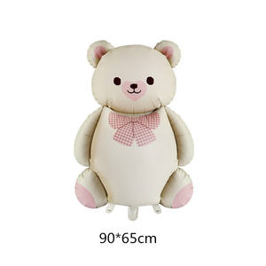 Venta al por mayor gigante mate lindo Oso de dibujos animados gato Arco Iris arco decoraciones <span class=keywords><strong>cumpleaños</strong></span> <span class=keywords><strong>Jumbo</strong></span> animal fiesta globos para arreglos - Product Image 5