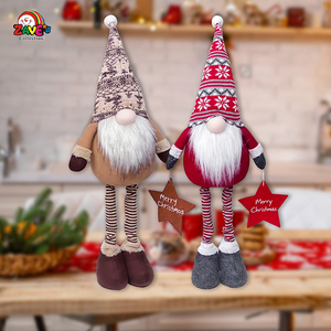 Zaves Gnomi Natalizi Telescopici <span class=keywords><strong>da</strong></span> 26 Pollici in Piedi Ornamento per la <span class=keywords><strong>Casa</strong></span> di Capodanno per Esposizione Fieristica Pupazzo Senza Volto - Product Image 1