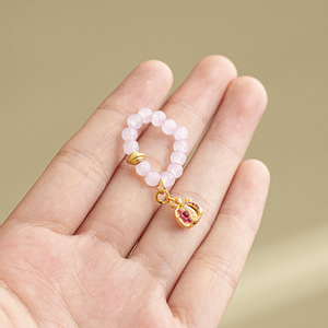 จี้ห้อยพู่โลหะผสมสังกะสีทำมือสไตล์จีนสำหรับชุดน้ำชา อุปกรณ์ตกแต่ง ต้นกำเนิดจากเต๋อฮวา จี้ขนาดเล็ก - Product Image 3