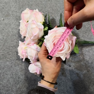 <span class=keywords><strong>Bouquet</strong></span> <span class=keywords><strong>de</strong></span> roses artificielles <span class=keywords><strong>de</strong></span> haute qualité pour mariage, 2019, fausses fleurs, pour décoration <span class=keywords><strong>de</strong></span> mariage, pour événement, prix abordable - Product Image 5