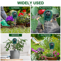 Harga pabrik portabel 3 in 1 Monitor air tanaman Sensor kelembaban PH tanah untuk berkebun dan pertanian disesuaikan harga dukungan OEM