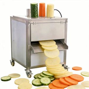 Machine à trancher les légumes multifonctionnelle en acier inoxydable SUS304 pour pommes de terre, carottes, bananes, oignons - Product Image 3