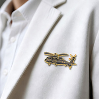 Épingles d'avion personnalisées en émail doux, badges d'avion 2D, broches en métal miniatures 3D, objets de collection, souvenirs de voyage, promotions