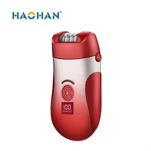 Épilation électrique Rasoir Épilateur Corps Nettoyage Remover <span class=keywords><strong>Machine</strong></span> pour Femmes Marron Bikini Rasoir 2025 - Product Image 5