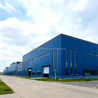 Estructura de Acero Prefabricada, Diseño Moderno, Almacén, Edificio de Almacenamiento Industrial, Estructura Metálica, Taller, Centro Logístico Total