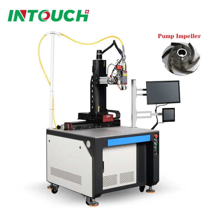 Automatic 3000W fiber laser welding machine for turbo impellers