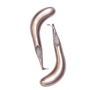 Elevador dental BK Industries Cryer Addler, de acero inoxidable, instrumento quirúrgico manual, estriado, clase I, ergonómico - Product Image 5