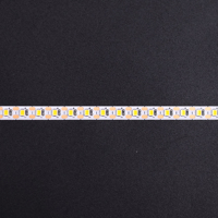 Bande LED ultra-étroite LETARON 5 mm, 12 V 24 V, LED simple découpable, 168 LED/m, CRI 90+, IP20, pour éclairage de meuble