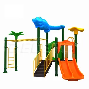 Plastic Slide Play Kinder Outdoor-Spielgeräte Kinder Outdoor-Spielplatz Set