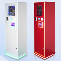 Máquina Expendedora Pequeña de Pared o con Soporte para Tarjetas Pokémon o Tarjetas Deportivas Coleccionables de Ultraman Anime, Fábrica OEM de China