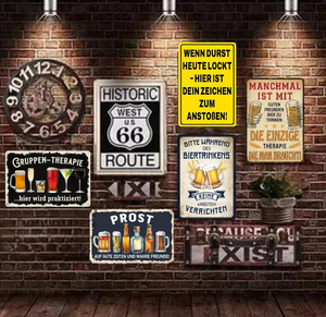 Funny Vintage Tin <strong>Signs</strong> For Bar Decoration Metal <strong>Signs</strong> With Sayings For Pub, Party Room, <strong>Beer</strong> Garden And Man Cave 20 X 30 Cm - Product Image 2