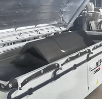 Presse à membrane sous vide pour film PVC, multifonctionnelle, 17 kW, pour la fabrication et la lamination de portes en MDF