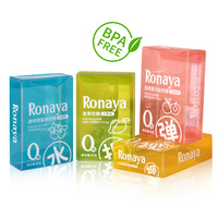 Boîte en plastique imprimée transparente de conception de logo personnalisé de luxe pour bonbons Petite boîte d'emballage en PET fabricant pour compléments alimentaires