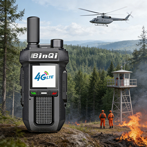 Radio Bidireccional Binqi BQ-79EU 4G POC con Tarjeta SIM, Intercomunicador Inalámbrico Portátil, Alcance de Conversación de 5000 km, Batería de 2500-3000 mAh, IP32/IPX3 - Product Image 3