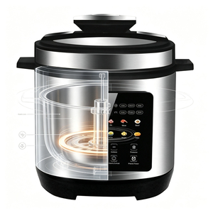 Electrodoméstico, <span class=keywords><strong>Olla</strong></span> Arrocera Eléctrica Multifuncional de 5L 6L, <span class=keywords><strong>Olla</strong></span> <span class=keywords><strong>a</strong></span> Presión Eléctrica - Product Image 3