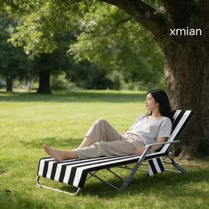 Funda de Silla de Felpa de Doble Cara, Ligera y Plegable <span class=keywords><strong>para</strong></span> Vacaciones en la Playa y Salidas a la Piscina - Product Image 5