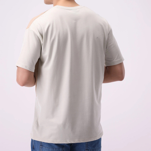 T-shirts pour hommes en tissu super doux et respirant, coupe classique, style décontracté, couleur unie, best-seller, pour l'été et les activités de plein air. - Product Image 2
