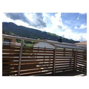 Prima Ensemble <span class=keywords><strong>de</strong></span> clôture composite moderne pour extérieur <span class=keywords><strong>en</strong></span> <span class=keywords><strong>bois</strong></span> plastique WPC Panneaux <span class=keywords><strong>de</strong></span> clôture <span class=keywords><strong>de</strong></span> <span class=keywords><strong>jardin</strong></span> contemporains Balustrades pour complexe résidentiel - Product Image 4