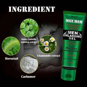 Crema para Pene MAXMAN de Plantas Naturales Puras para Hombres, Estimulación para Adultos de Guangdong - Product Image 4