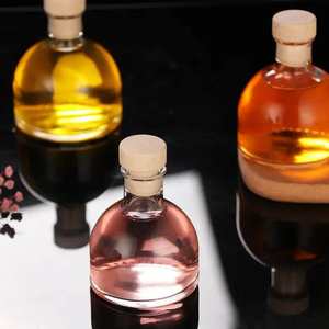 Petite bouteille en verre transparente pour le stockage du vin, des spiritueux, de la vodka, du <span class=keywords><strong>gin</strong></span>, du rhum, recyclable - Product Image 6