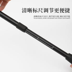 Mesa Plegable Redonda para Exteriores con Soporte de Trípode de Altura Ajustable, Mesa Portátil para Camping con Marco de Acero Inoxidable - Product Image 5