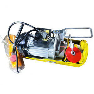 Palans électriques miniatures série PA 250 kg 500 kg 1000 kg, simple ou double crochet, câble en acier de 12 m 20 m, petit palan, <span class=keywords><strong>treuil</strong></span> électrique - Product Image 3