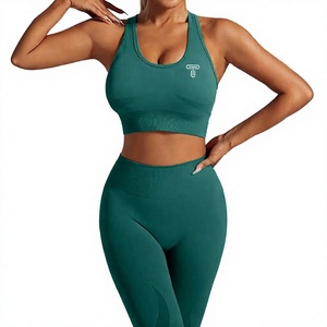 Premium Quality Latest Design Plus Size Floral Women Yoga Shorts <b>Set</b> with Front Logo Customized Size Wholesale - Product Image 1