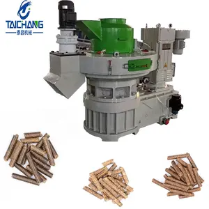 Công suất 1-4 tấn mỗi giờ SINH KHỐI nhiên liệu dễ cháy PELLET granulator SINH KHỐI dọc Vòng chết gỗ PELLET Mill máy