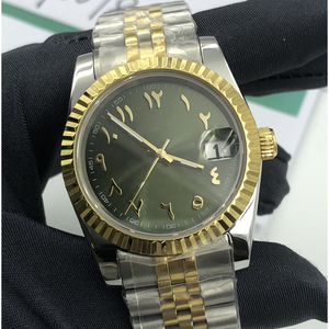 Luxury Men's Arabic Automatic Self-Winding <b>Mechanical</b> <b>Watch</b> with NH35 Movement Daily Wristwatch Featuring Stainless Steel Strap - Product Image 4