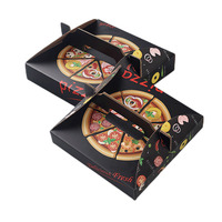 Boîtes d'emballage pour pizza, vente en gros, mini frites, ailes de poulet, tranches de pizza, boîte blanche robuste à emporter, restauration rapide, poisson et frites, hamburgers