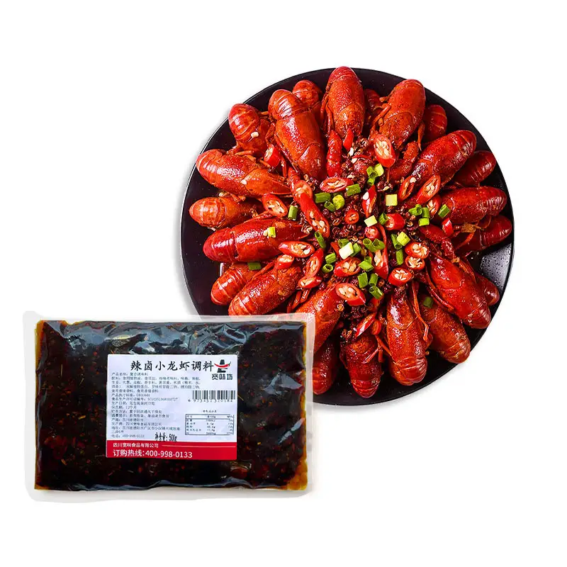 Conwee Kuanwei Sangu Precio competitivo Sichuan Condimento de cangrejo picante Condimento especial de cangrejo de río