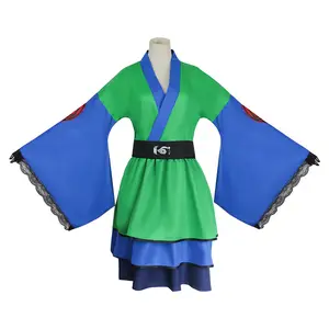 Desain Baru Pakaian Anime Cosplay Kostum Ninja Kimono Cosplay Kostum Pakaian untuk Dewasa Cosplay Kakashi