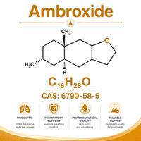 Ambroxide 99% CAS 6790-58-5 Source Clary Sage Fixateur d'arôme pour parfum longue durée