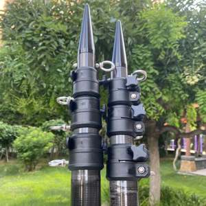 เสา polemaster 30Ft 12เมตรสำหรับ80Ft กีฬาการเข้าถึงสูง <span class=keywords><strong>Leki</strong></span> ภูเขาเดินป่า M4ประมูลร่มเงาเสาสลาลอมสกี - Product Image 2