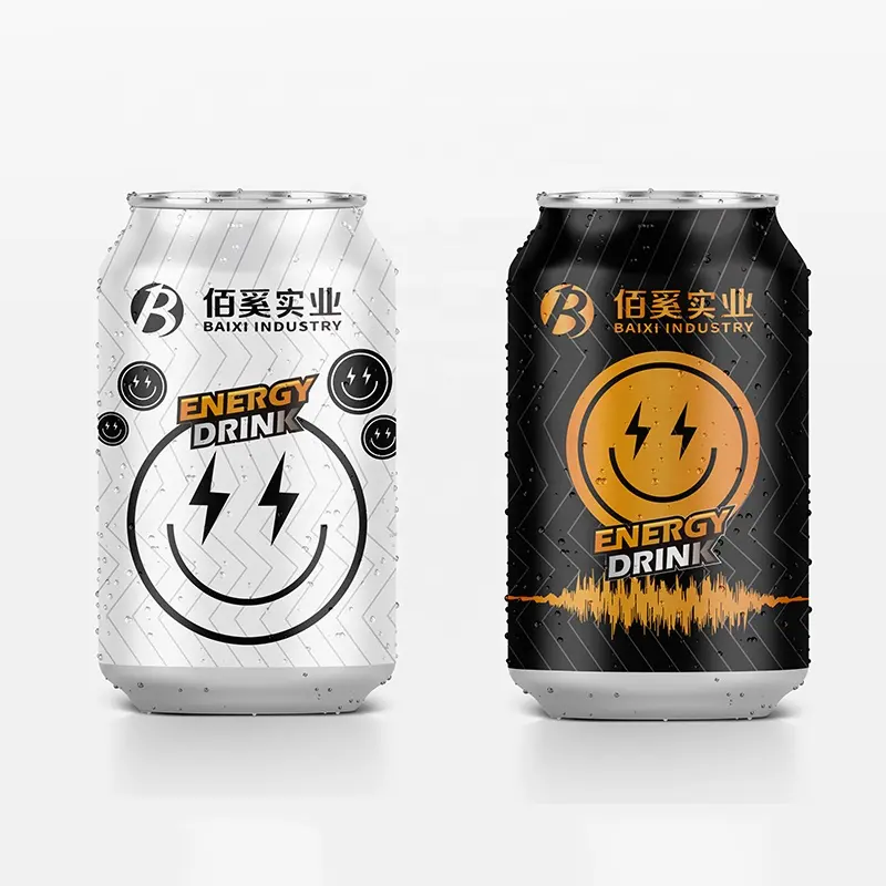 330ml 11,15 oz bebidas energéticas sin azúcar