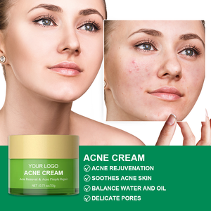 Crème <span class=keywords><strong>de</strong></span> traitement <span class=keywords><strong>de</strong></span> l'acné acide salicylique huile <span class=keywords><strong>d</strong></span>'arbre à thé à base <span class=keywords><strong>de</strong></span> glycérine pour le visage contrôle <span class=keywords><strong>de</strong></span> l'huile corporelle soulagement des imperfections Service OEM/ODM - Product Image 2