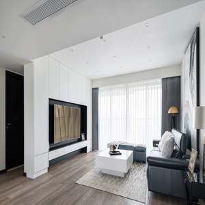 Meuble TV mural au prix d'usine de Foshan, meuble TV moderne, armoire en bois, vitrines - Product Image 5