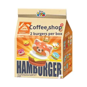 YD TOYS - Caja Sorpresa de la Serie <span class=keywords><strong>Tsum</strong></span> <span class=keywords><strong>Tsum</strong></span> Burger Battle, Figura de PVC, Adorno de Escritorio - Product Image 1
