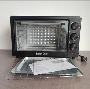 Bạc Crest <span class=keywords><strong>Mini</strong></span> 25L Công suất lò nướng điện sử dụng nhà 1500W đa chức năng xách tay Lò nướng - Product Image 5