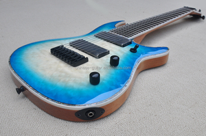 Flyoung Guitar Điện <span class=keywords><strong>8</strong></span> Dây Guitar Điện Nhà Máy Chất Lượng Cao Guitar Cổ Và Thân Gỗ Gụ - Product Image 3