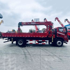 Grue de camion Dongfeng 4*2 entièrement hydraulique 8 tonnes à flèche télescopique 5 sections - Product Image 4