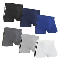 Vente en gros ComfortFit élastiqué coton respirant hommes Boxer tissu tricoté Logo personnalisé sur la taille Styles de vente chaude