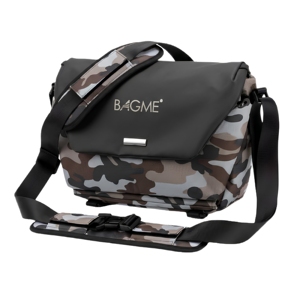 Borsa a Tracolla in Vera Pelle Impermeabile con Chiusura Magnetica, Stile Urbano Semplice, a Righe, Zaino da Ciclismo con Catene, Borsa <span class=keywords><strong>Messenger</strong></span> Multifunzionale - Product Image 1