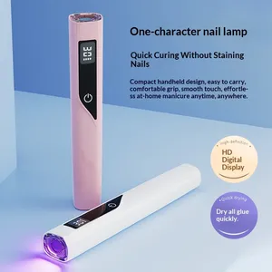 Lámpara de Uñas LED UV HK LBT X6 Mini de 18W, Recargable por USB con Soporte para Curado de Gel de Uñas en Casa y Salón (365nm) - Product Image 2