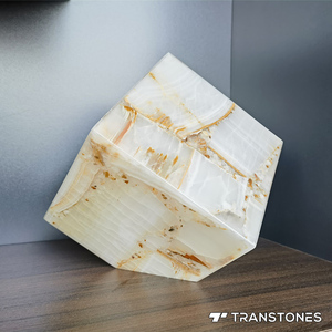 Hộp Đèn Bằng Thạch Cao Có Đèn Nền Onyx Giá Chất Lượng Tốt Đá Cẩm Thạch Mềm Dẻo Nhân Tạo Trong Suốt - Product Image 3